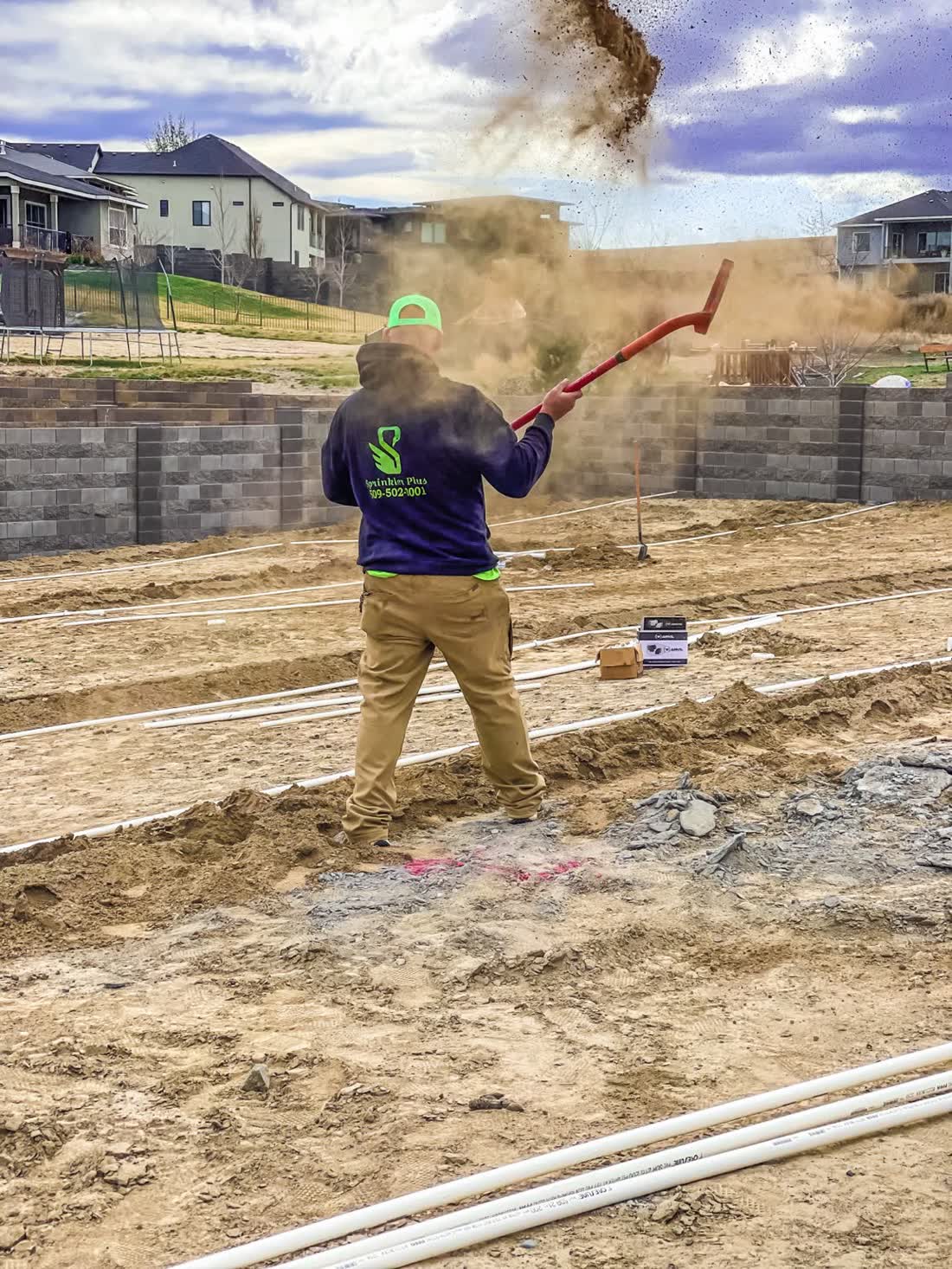 ADJUSTMENTS — Sprinkler Plus installation step 10